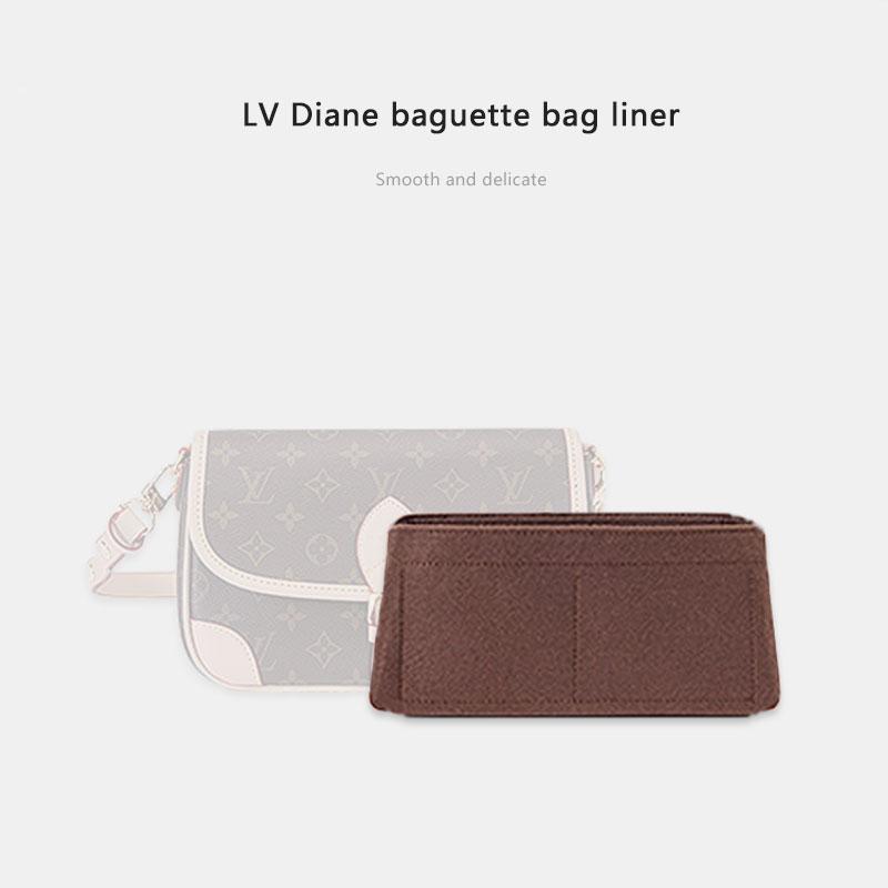 For "LV Dia**" Bag Insert Organizer, Purse Insert Organizer, Bag Shaper, Bag Liner