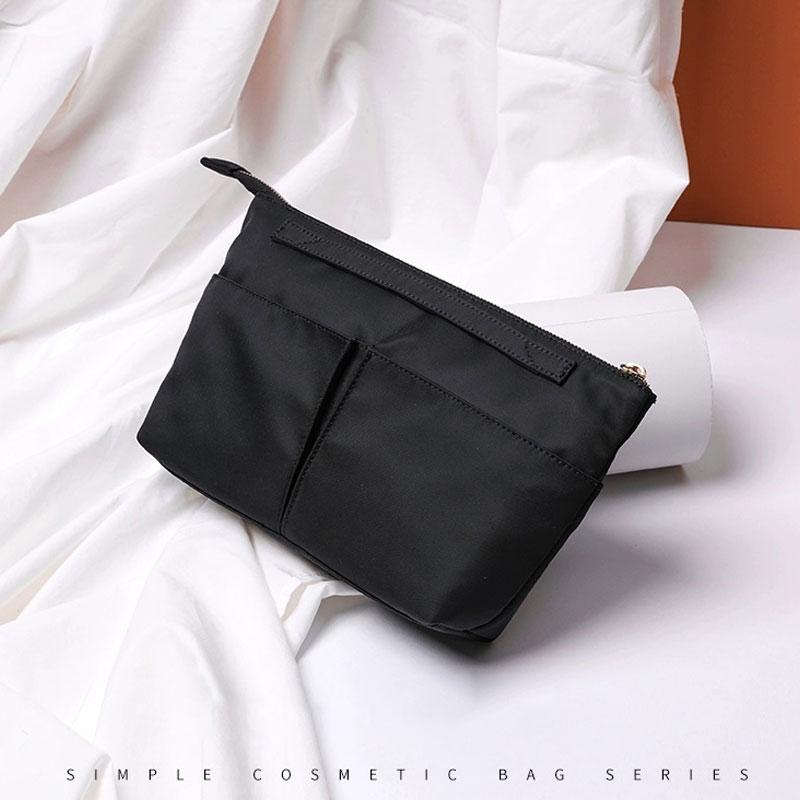 “Simple Waterproof Inner Bag | Makeup, Washing, and Storage Solution | Convenient Travel Essential”