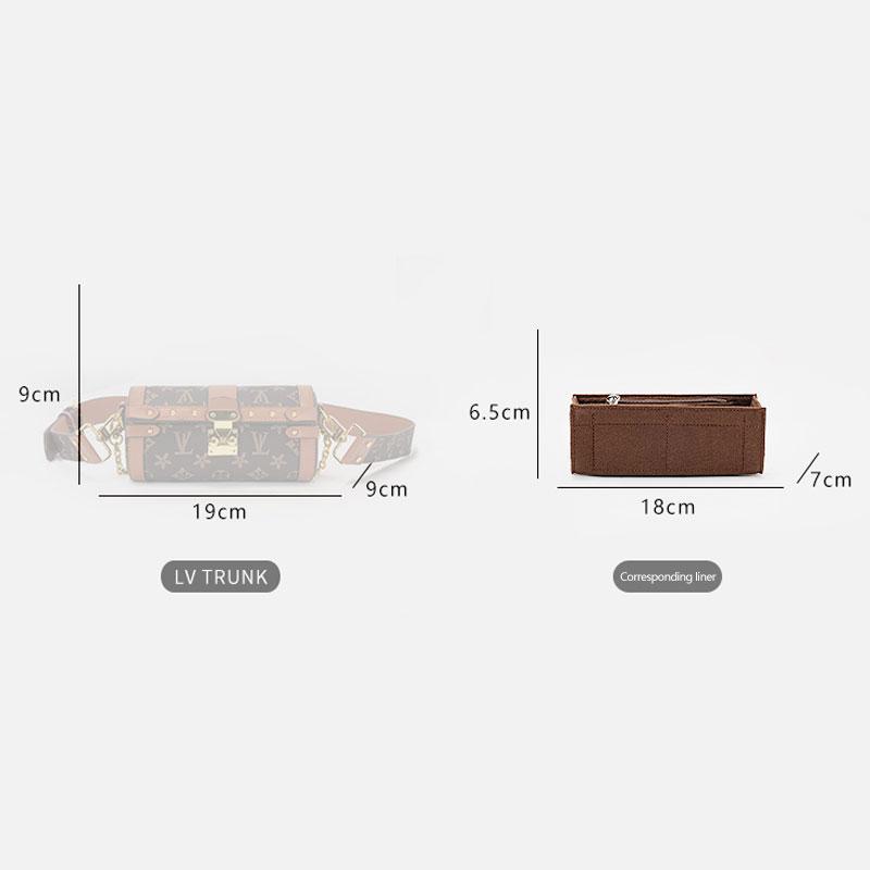 Handbag Organizer for LV Side Trunk MM bag| Designer Purse Insert  | Round Bag Storage | Bag Liner | Bag Insert Organizer | Louis Vuitton Organizer | Bag Organizer | Luxury bag