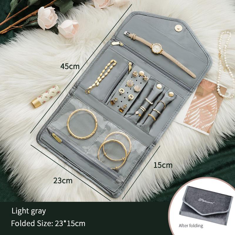 Portable High-End Jewelry Storage Bag | Exquisite Accessory Organizer | Luxury Travel Essential”