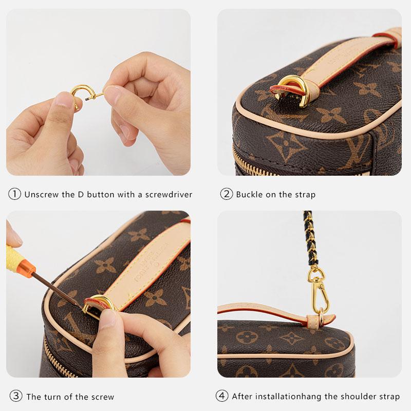 For Louis Vuitton Nice Nano Strap | Louis Vuitton Strap | Designer Purse Insert | Handbag Strap | Bag Insert Organizer | LV Strap | Luxury Bag Accessory | Bag Protector | LV Shoulder Strap