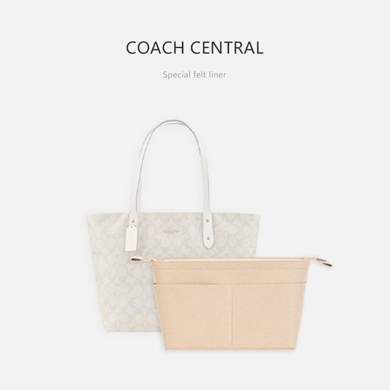 Handbag Organizer For Coach Central Tote Bag | Designer Purse Insert  | Bag Liner | Bag Insert Organizer | Coach Organizer | Bag Organizer | Luxury bag |  Bag protector