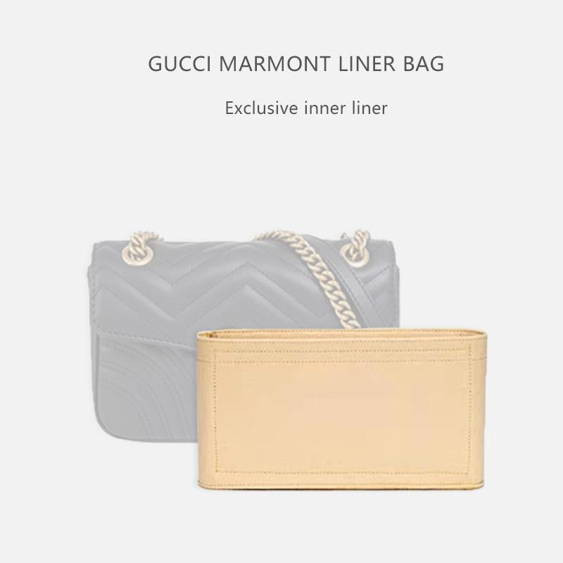 Handbag Organizer For Gucci Marmont BAG | Designer Purse Insert  | Bag Liner | Bag Insert Organizer | Gucci Organizer | Bag Organizer | Luxury bag |  Bag protector | GG Mormont