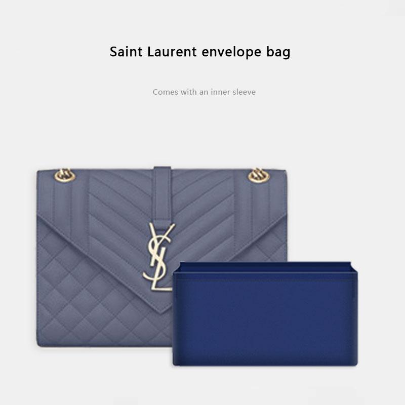 Handbag Organizer for Saint Laurent Envelope bag | Designer Purse Insert | clutch ysl | Bag Liner | Bag Insert Organizer | Saint Lauren Organizer | Bag Organizer | Saint Lauren insert | Bag Protector | YSL Insert