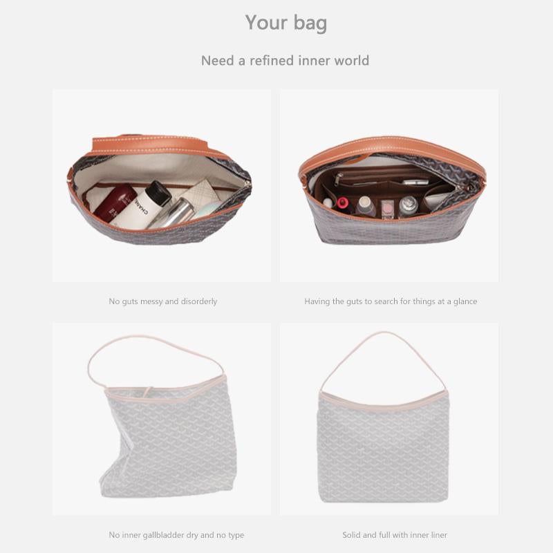 For "Goya Ho**" Bag Insert Organizer, Purse Insert Organizer, Bag Shaper, Bag Liner
