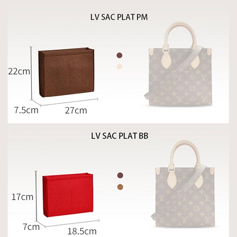 BaginBag® | Handbag Organizer For Louis Vuitton LV Sac PLAT bag | LV Purse Insert | purse insert organizer | LV Organizer Purse | LV Tote Bag Organizer | Organizer inserts for handbags | lv never full | travel bag organizer  | Bag Organizer