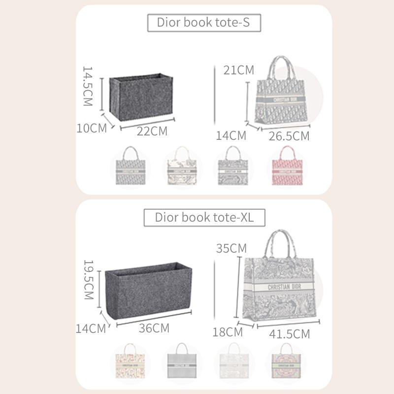 BaginBag | Handbag Organizer For Christian  Dior Book Tote Bag | Dior Purse Insert  | Bag Liner | Dior Insert Organizer | Dior Organizer | Bag Organizer | Luxury bag | Dior Bag protector | Dior Insert | Dior Inner Bag