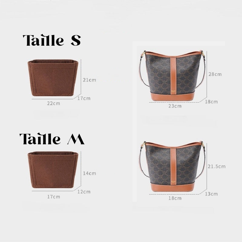 BaginBag® | Handbag Organizer For Celine Bucket Triomphe Bag | Celine Purse Insert  | Bag Liner | Bag Insert Organizer | Céline  Organizer | Celine Bag Organizer | Luxury bag |  Celine Bag protector | Céline Bag | Celine Purse Insert | Celine Inner Bag