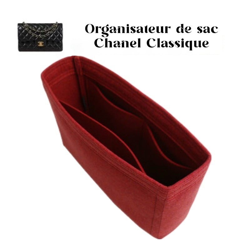 BaginBag | Handbag Organizer For Chanel bag organizer - Classic Bag | Chanel Purse Insert | Bag Liner | Chanel Insert Organizer | Chanel Organizer | Chanel Inner Bag | Luxury bag | Chanel Bag protector | Chanel bag Insert