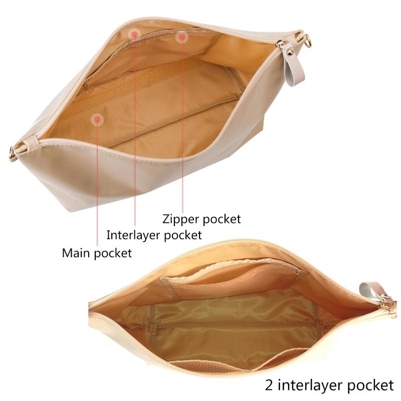 Versatile and Waterproof Soft Bag Organization Pouch: Your Solution for a Tidy Handbag