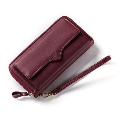 The Essential Wallet-Pocket | Smartphone-Friendly, Stylish, and Practical | Perfect for After-Work Outings | Large Storage Capacity | Detachable Mini Shoulder Strap | Solid Form