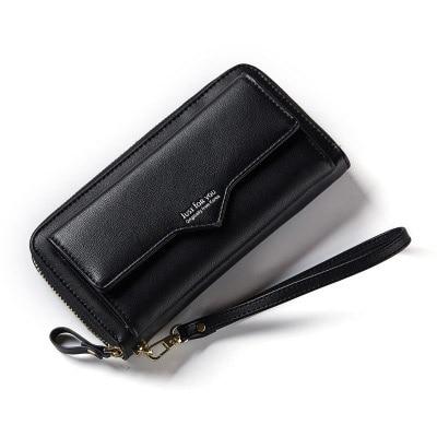 The Essential Wallet-Pocket | Smartphone-Friendly, Stylish, and Practical | Perfect for After-Work Outings | Large Storage Capacity | Detachable Mini Shoulder Strap | Solid Form